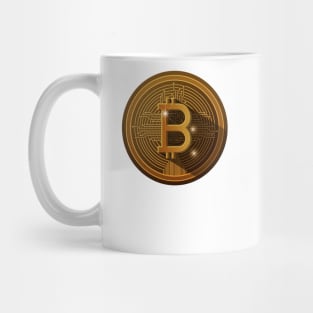 Bitcoin to the Moon Mug